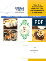 Proyecto o Plan de Negocios Caffee Cacke Dolcetto
