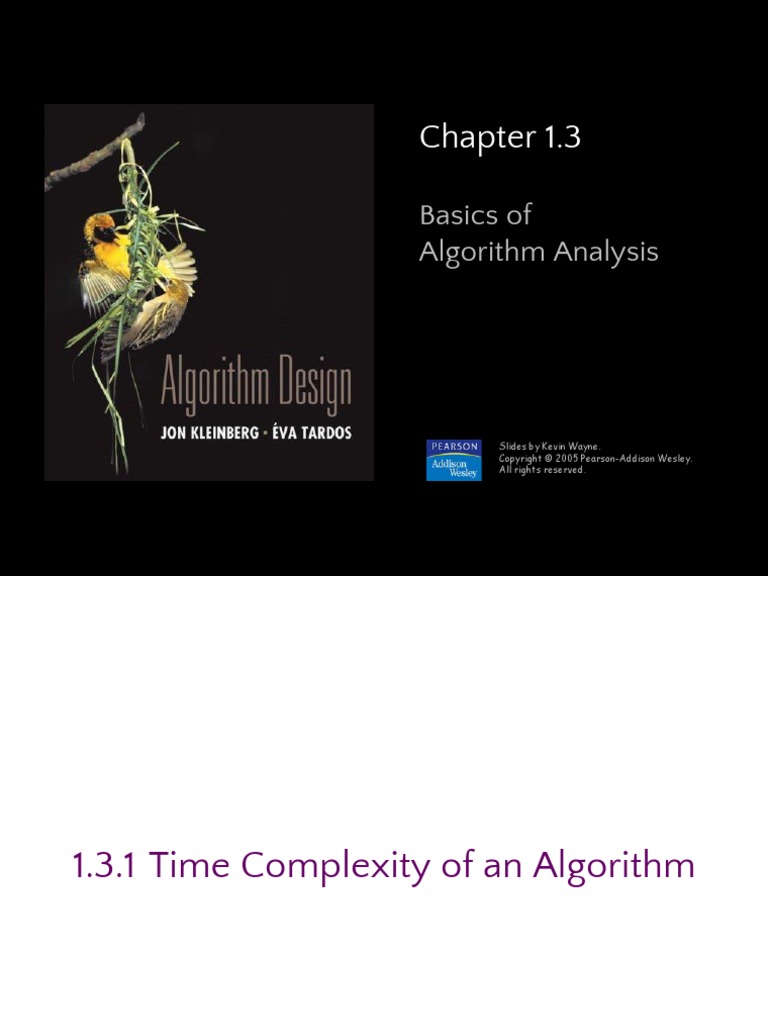 1 3 Basics of Algorithm Analysis v4 | PDF | Time Complexity ...