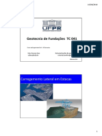 TC 041 Geotecnia de Fundações - Carregamento Horizontal Tschebotarioff