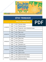 Programação oficial do São João do Recife