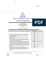 Soalan Akhir Tahun Tingkatan 4 (k2)