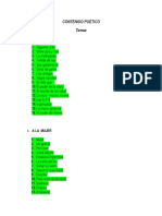 CONTENIDO POÉTICO