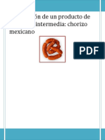 Elaboración de chorizo mexicano: proceso y características