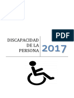 Discapacidad de La Persona