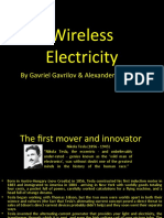 Wireless Electricity: by Gavriel Gavrilov & Alexander Zaltsman