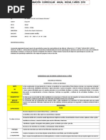 Programacion Curricular  -3 Años