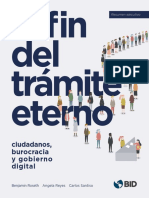 Resumen Ejecutivo El Fin Del Tramite Eterno Ciudadanos Burocracia y Gobierno Digital