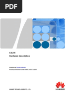 Huawei OSN 1500/2500 Main Control and Cross-Connect Integrated Board CXL16 Hardware Description