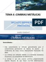 Cimbras metálicas para sostenimiento de túneles