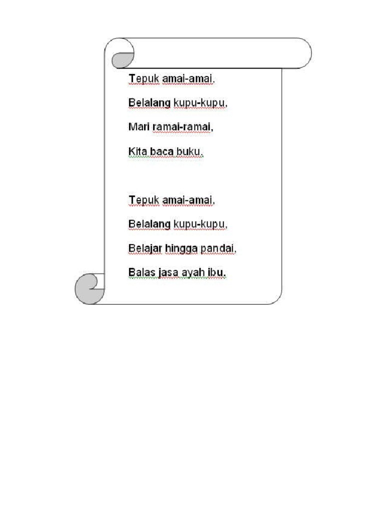 Pantun 2 Kerat Pdf