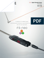 Digital Fiberoptic Sensor: FS-N Series