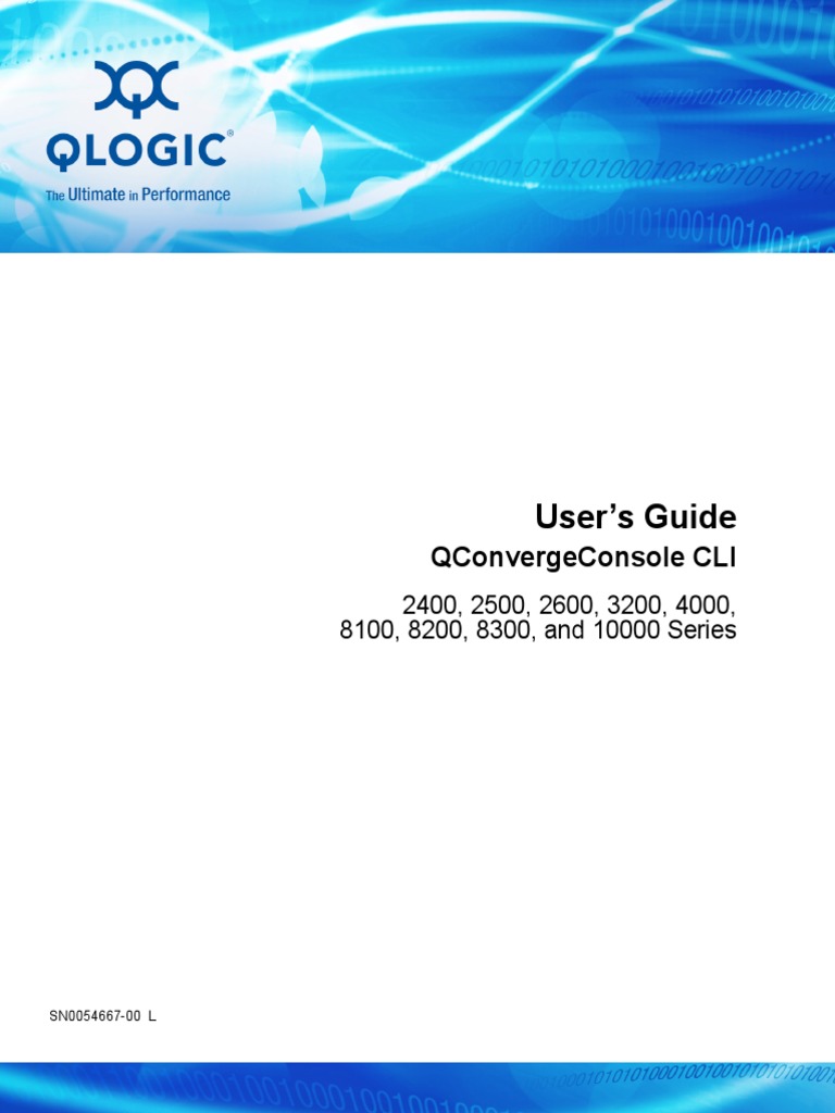 Usersguide QCC Cli Sn0054667-00l | PDF | Command Line Interface ...