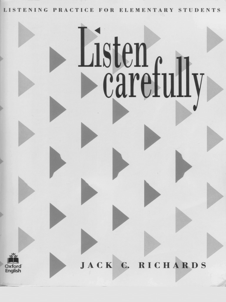 SB Listen Carefully Www.e4b.edu - VN (Book) | PDF