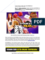 Agen Bandar Domino Online QQ - MASTERKIU - Id