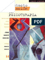 Contacto y Relacion en Psicoterapia-- Jean-Marie Robine- extractos del libro.pdf
