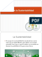 Ejes de La Sustentabilidad