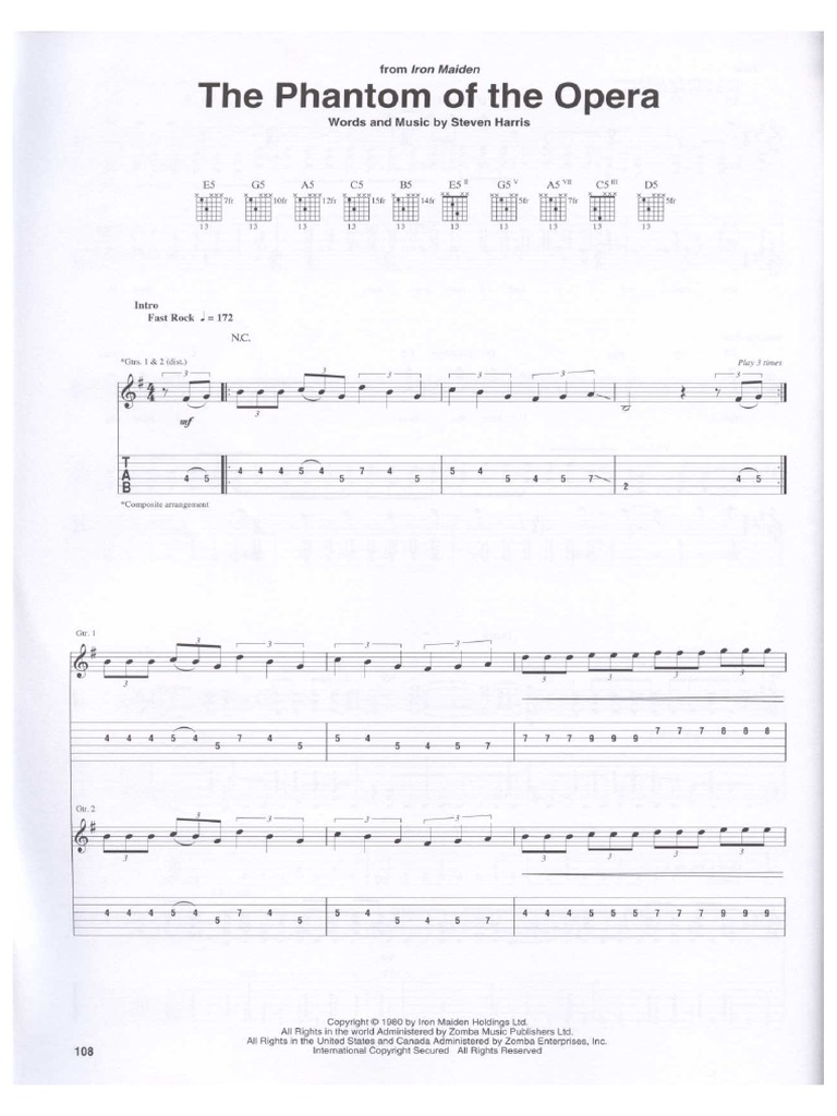 Iron Maiden - Phantom | PDF