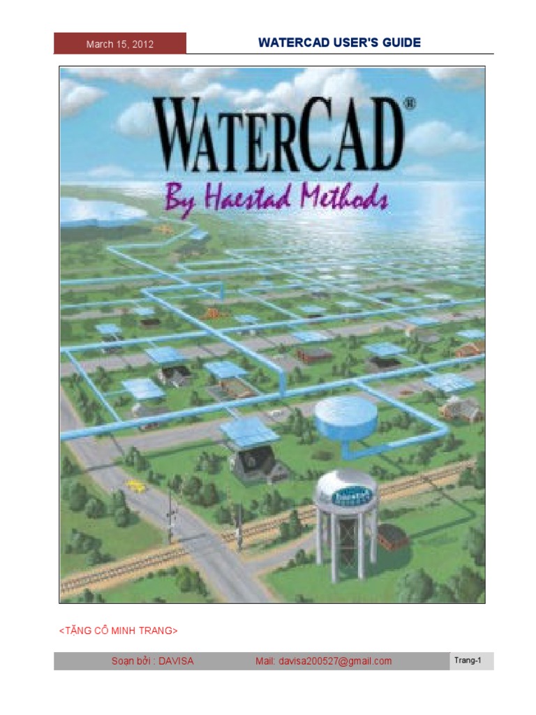 Huong Dan Watercad Co Trang PDF | PDF