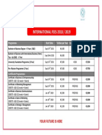 Gbs International Fees 2018 2019 PDF