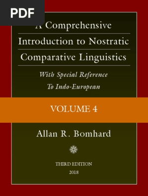 Bomhard A Comprehensive Introduction T Pdf Human Communication