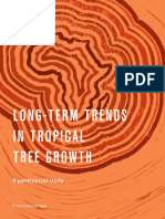 Long-term Trends in Tropical Tree Growth