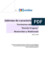 Informe de Caracterización Territorios Educativos