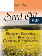 Seed Oil - Biological Properties, Health Benefits and Commercial Applications (2014) PDF