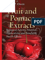 Fruit and Pomace Extracts - Biological Activity, Potential Applications and Beneficial Health Effects (2015) PDF