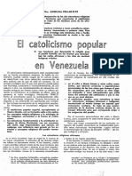 El Catolicismo Popular en Venezuela PDF