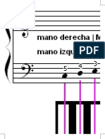 Imagen de Piano y Escala Musical