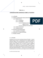 Temas Generales Sobre Filosofía y Filosofía Del Derecho - Valdivia