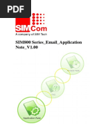 Sim800 Series Email Application Note v1.00