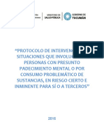 Protocolo de Intervencion en Personas Con Sospecha de Enfermedad Mental