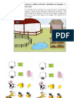 Articulos Definidos Plural y Singular Tarea 2