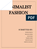 Minimalist Fashion Subculture