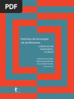 História de formação de professores