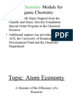Green Chemistry: Module For Organic Chemistry