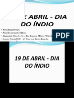 Dia Do Ìndio - 2018 - A Vida Indígena