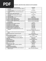 Arch 500 Reviewer: Architectural Design & Site Planning: Questions/Descriptions Answers