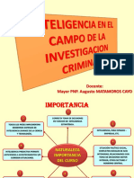 Inteligencia en El Campo de La IC. - I Sesión