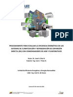 Evaluación Eficiencia Energética