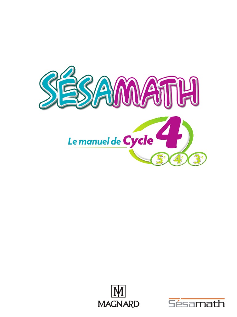 Calculer En Simplifiant Si Possible Et Vérifier Avec La Calculatrice Cycle4 - 2016 Maths PDF | PDF