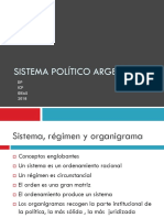Sistema político argentino: conceptos, elementos y fuentes