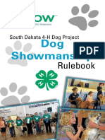 Dog Showmanship: Rulebook