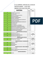 HORARIOS STO DGO MAR - JUL 2015 - Segundo Bimestre