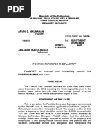 SAMPLE Position Paper Forcible-Entry