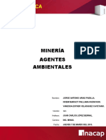 Agentes ambientales en la minería: Un análisis de los riesgos