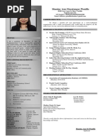 Shanine. Resume PDF