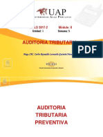 Semana 5 - Auditoria Tributaria Preventiva