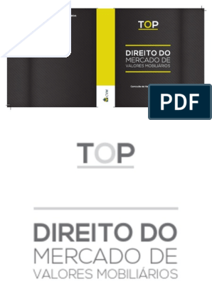 Livro TOP - DIREITO DO MERCADO DE VALORES MOBILIÁRIOS, PDF, Mercado de  capital